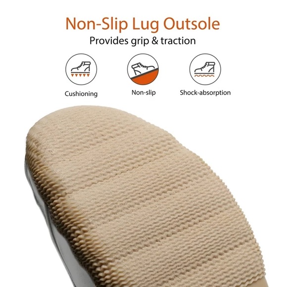 🆕Dream Pairs Women’s Sherpa Lined Lace-up Duck Snow Boots Grey / Beige Size 6 - Picture 4 of 5